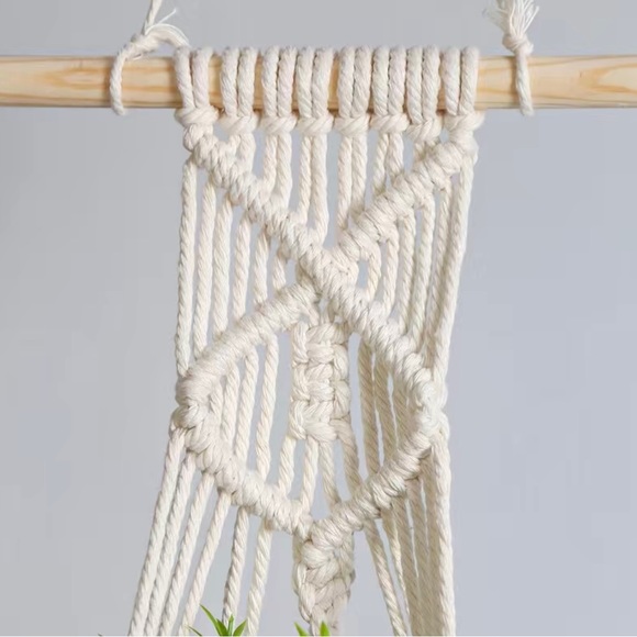 NWT Macrame Hanging Planter - Picture 3 of 3